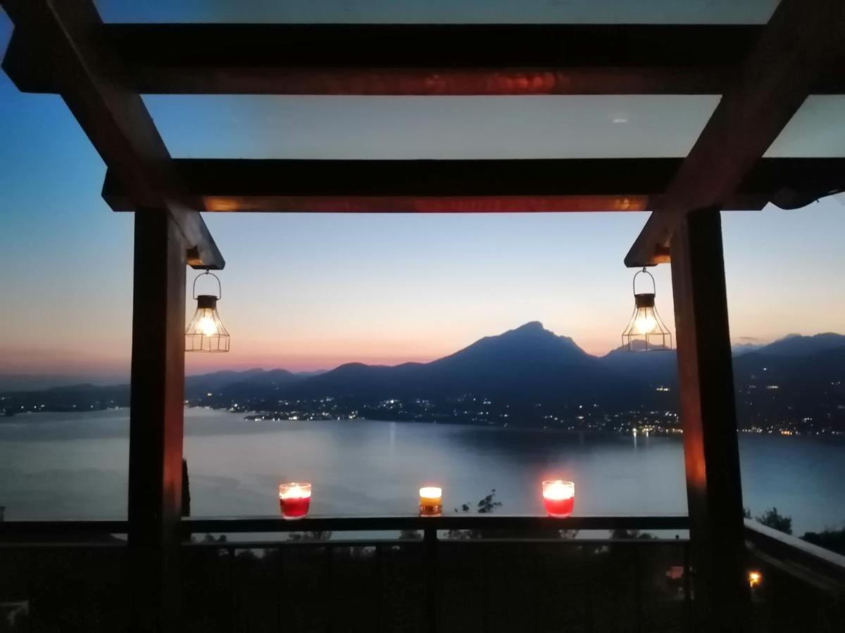 B&B Da Paolo Con Vista Lago Di Garda San Zeno di Montagna Exterior foto