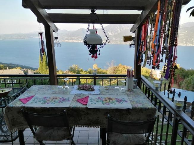 B&B Da Paolo Con Vista Lago Di Garda San Zeno di Montagna Exterior foto