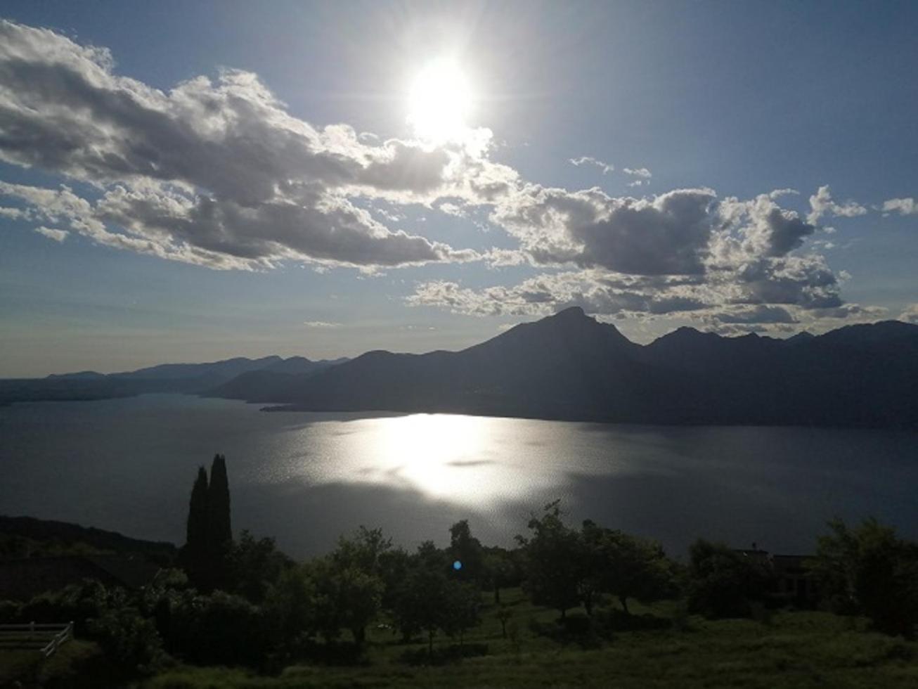 B&B Da Paolo Con Vista Lago Di Garda San Zeno di Montagna Exterior foto