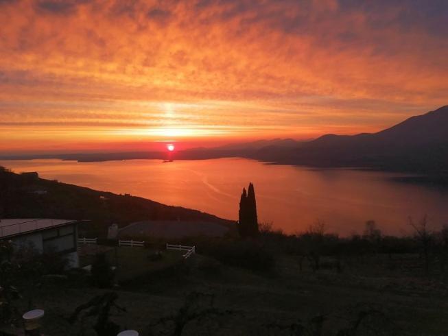 B&B Da Paolo Con Vista Lago Di Garda San Zeno di Montagna Exterior foto